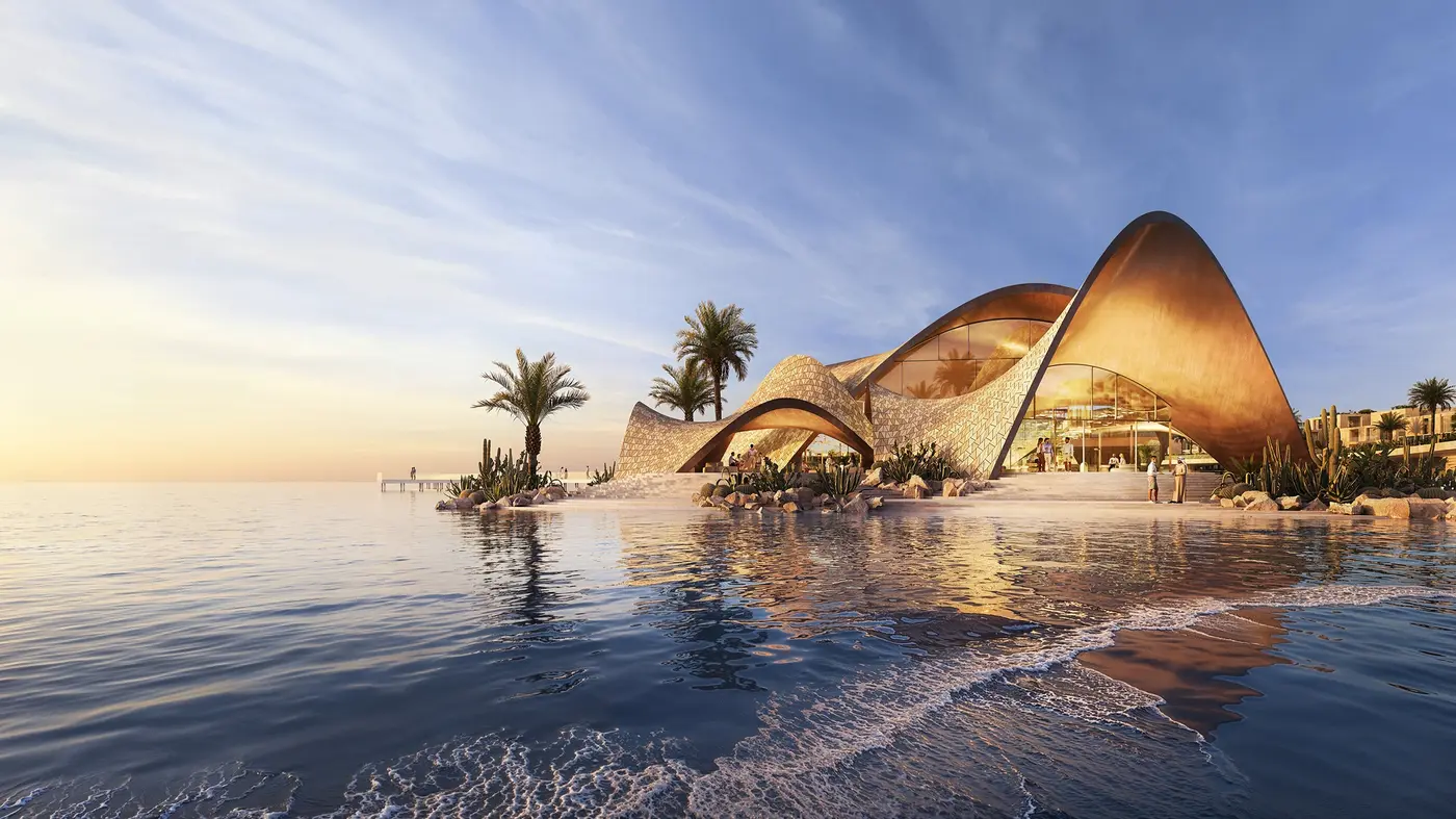 Mira Coral Bay coastal club architecture
