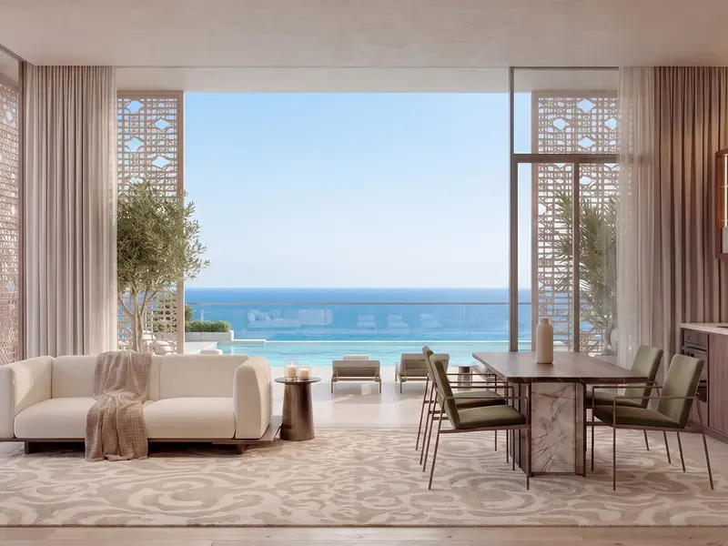 Three-bedroom residence interior